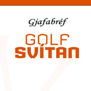 Golfsvítan A4 Gjafabréf vara