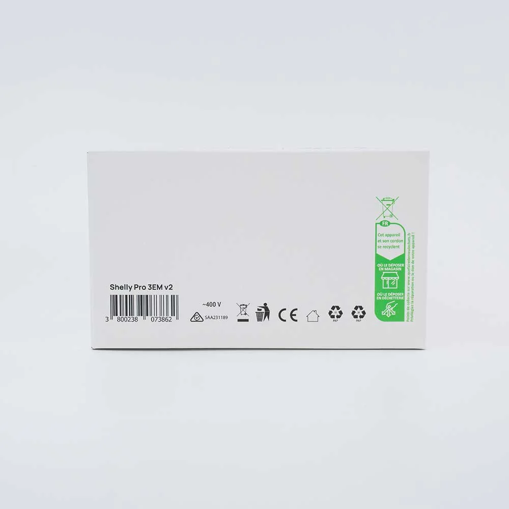 Shelly Pro 3EM 120A V2 (3 fasa mælieining) - Image 5