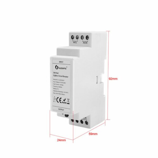 Gledopto Pro Zigbee relay 12A (Philips Hue) - Image 2