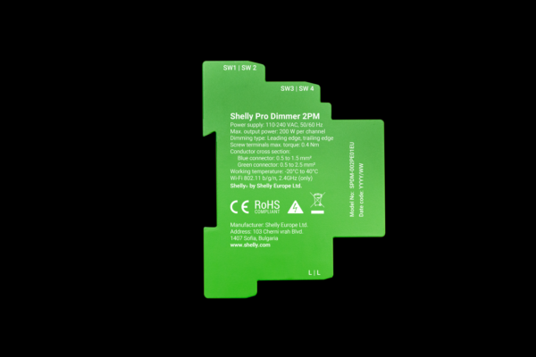 Shelly Pro Dimmer 2PM - Image 2