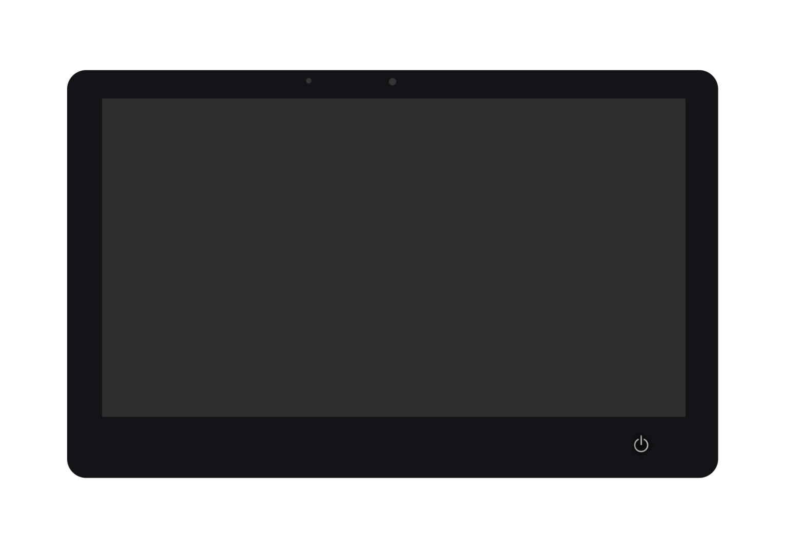 Spjaldveggtölva PoE Allnet 12"