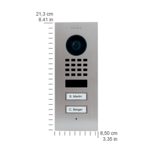 Doorbird 2 hnappa videodyrasími Innfelldur