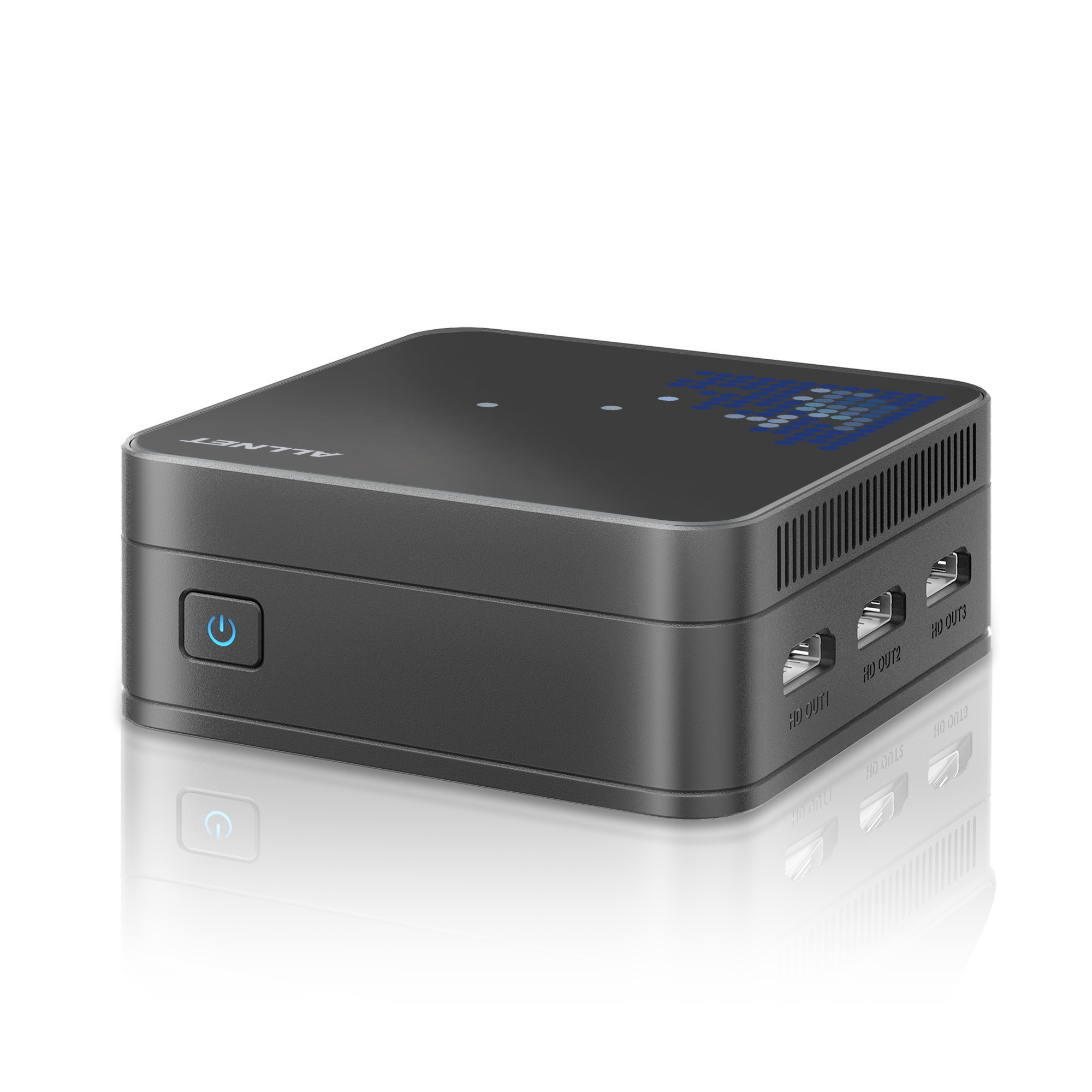 ALLNET Mini PC borðtölva Tiny-N100 12GB Ram, 512GB SSD, Wifi 6, 3x USB 3.0 - Image 2