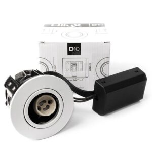 Hilux D10 Innfellt úti ljós IP44 GU10