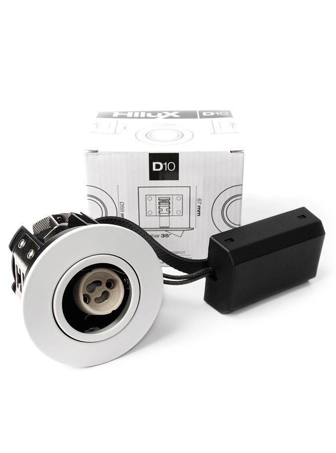 Hilux D10 Innfellt úti ljós IP44 GU10