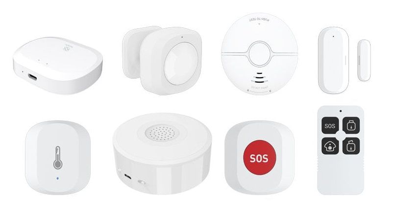 Snjall öryggispakki frá Woox Smart Security Pro kit R7073
