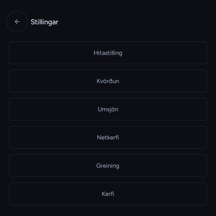 Pottastýring með sjálfvirkri uppblöndun - Shelly Walldisplay 4" - Image 3
