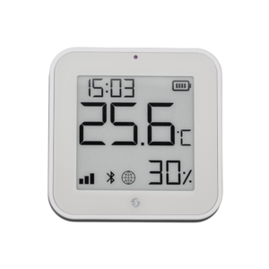 Shelly BLU H&T Display ZB Hita, raka & ljósskynjari með skjá (Zigbee/Bluetooth)