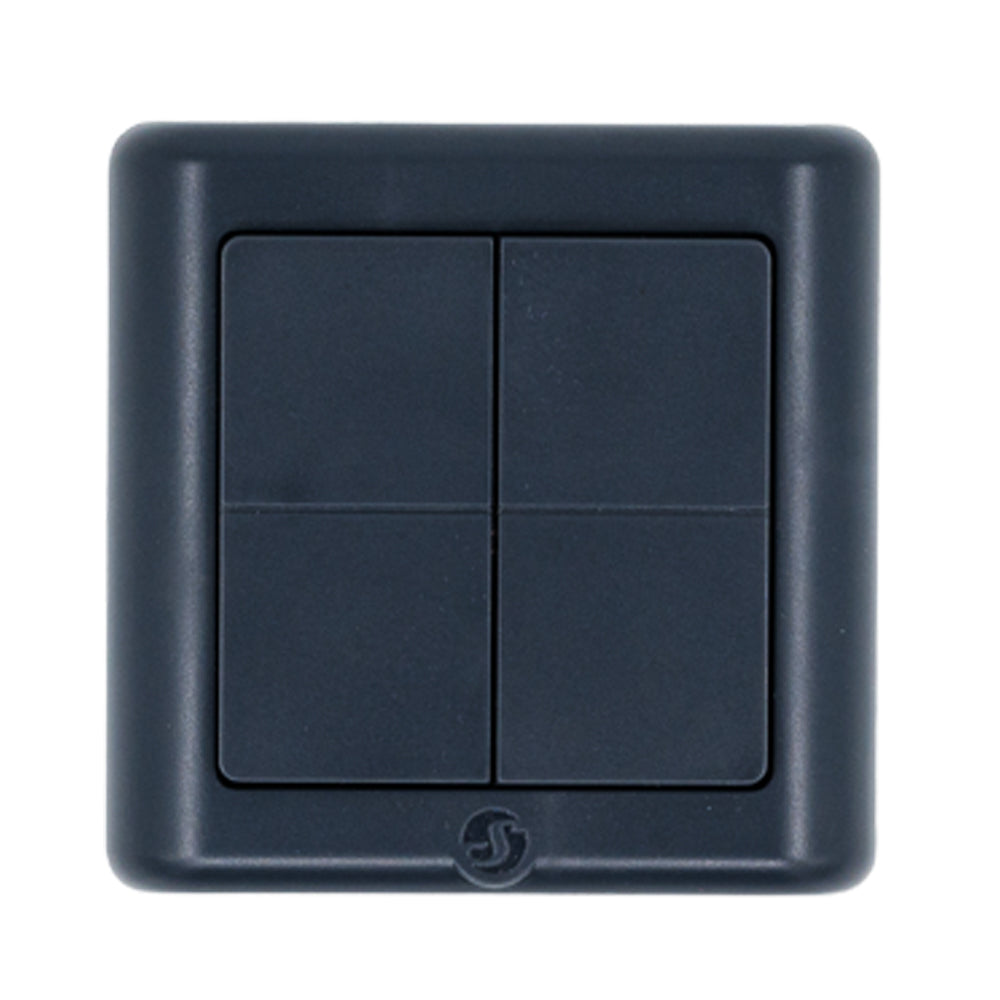 Shelly BLU Wall Switch 4 ZB DK veggrofi 4 hnappa (Zigbee/Bluetooth) - Image 2