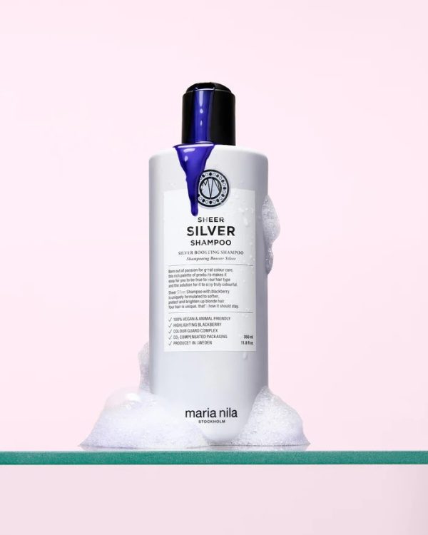 Maria Nila Sheer Silver Shampoo 350ml - Image 4