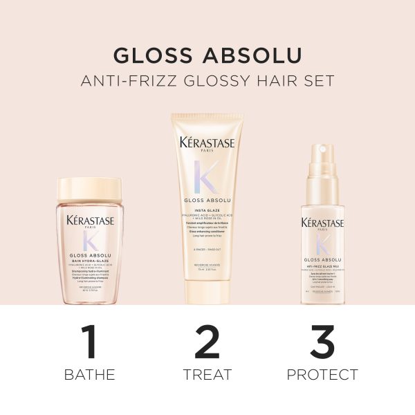 Kérastase Gloss Absolu Mini Discovery Trio Gjafasett - Jól 2025 - Image 2