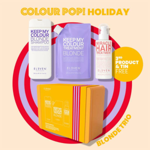 ELEVEN Blonde Holiday Trio - Gjafasett