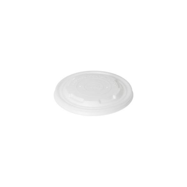 Lok á pappaskál brún 400/550ml 800stk