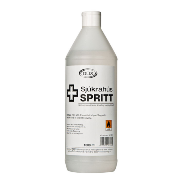Sjúkrahússpritt 85% Dúx  1L