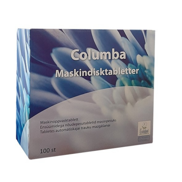 Uppþvottavélatöflur Columba 100stk