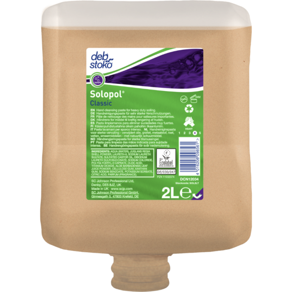 Handhreinsikrem Solopol classic 2L
