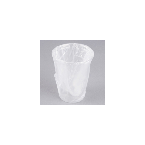 Plastglös innpökkuð 9oz 500stk glær