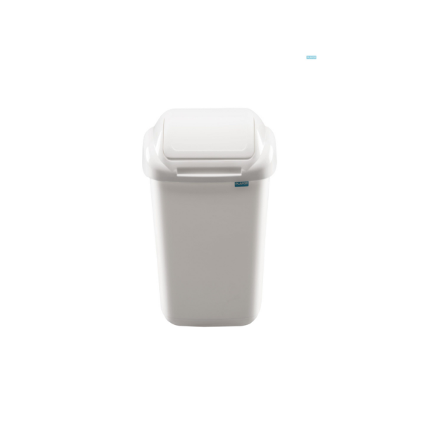 Ruslafata með veltiloki 50L hvít