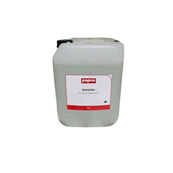 Baðsápa glær 20L