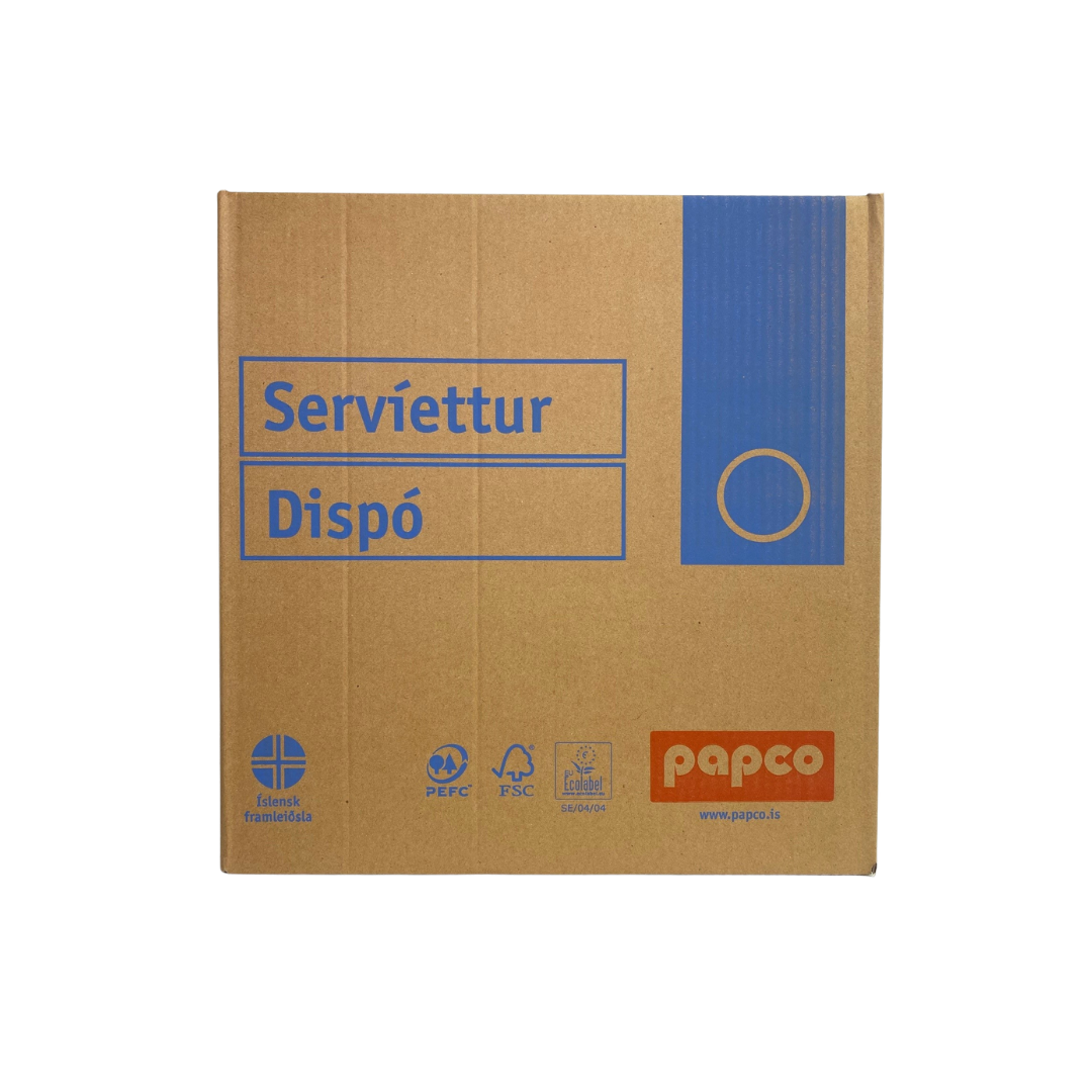 Dispó servíettur stórar 3600 í ks - Image 2