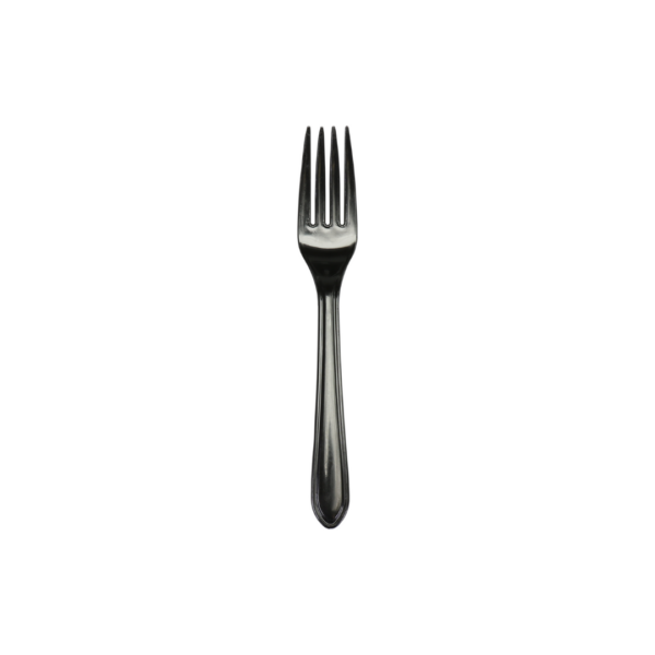 Margnota gafflar plast 50stk svartir