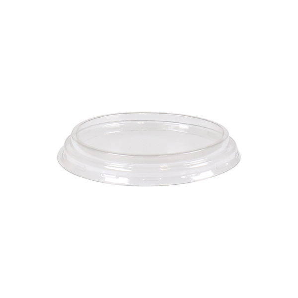 Lok á glær sósubox 100ml 1000stk