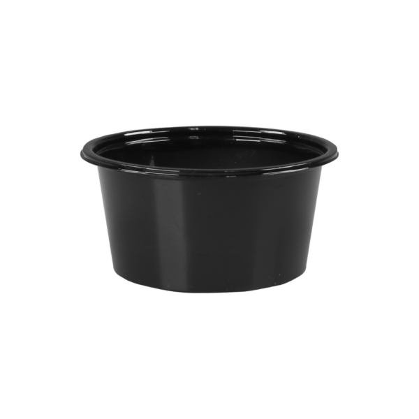 Sósubox 100ml svart 1000stk
