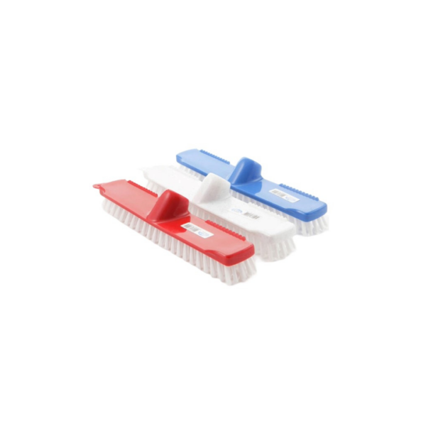Gólfskrúbba mjó m/plastbaki