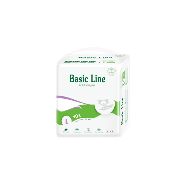 Bleyjur Basic L 10stk
