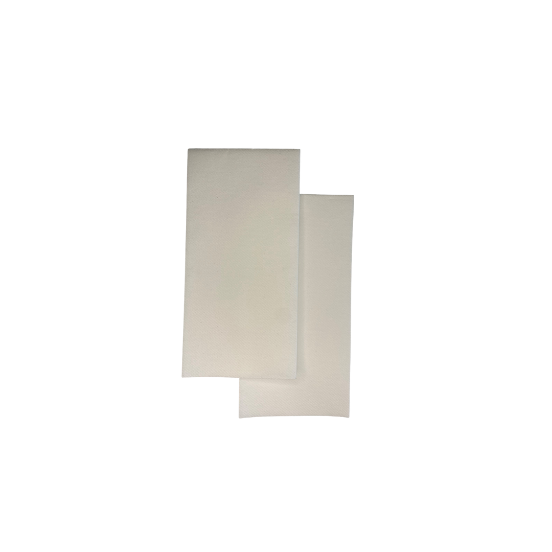Servíettur 40cm Airlaid 300stk hvítar
