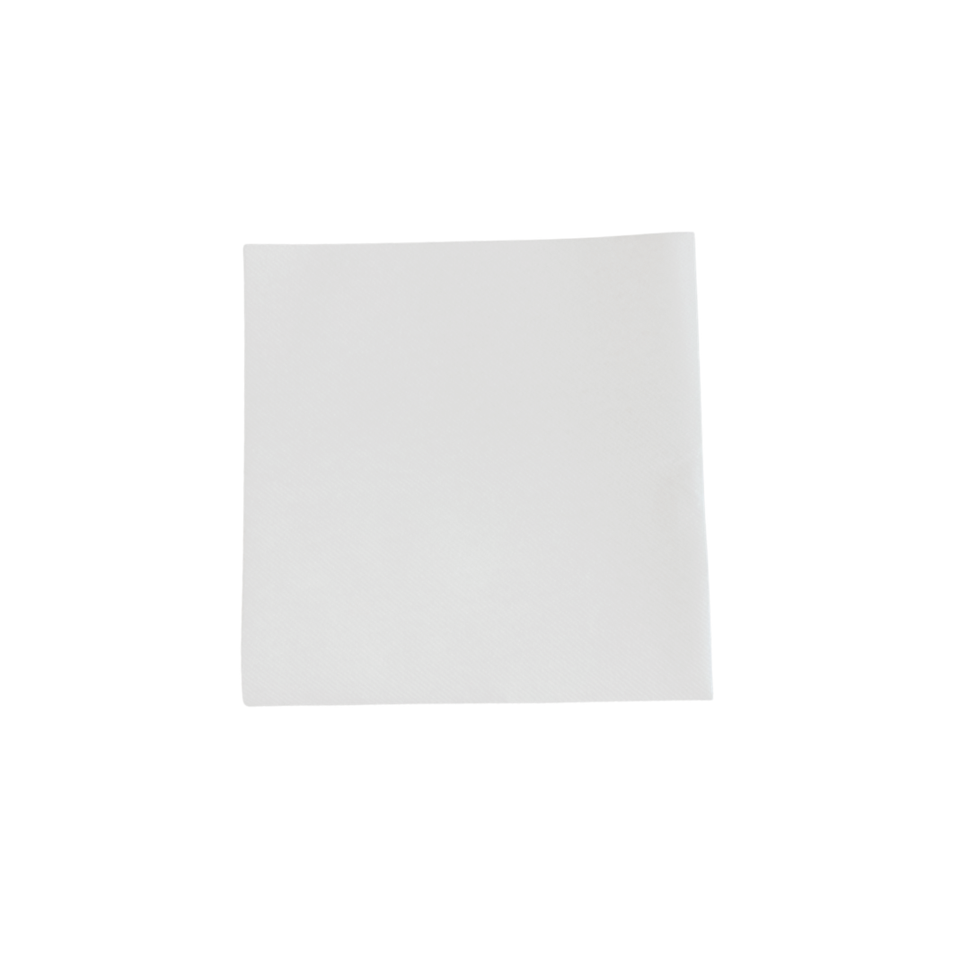 Servíettur 40cm Airlaid 300stk hvítt 1/4