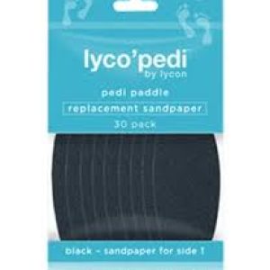 Lyco´Pedi Paddlet Replacement Sandpappír 30 stk