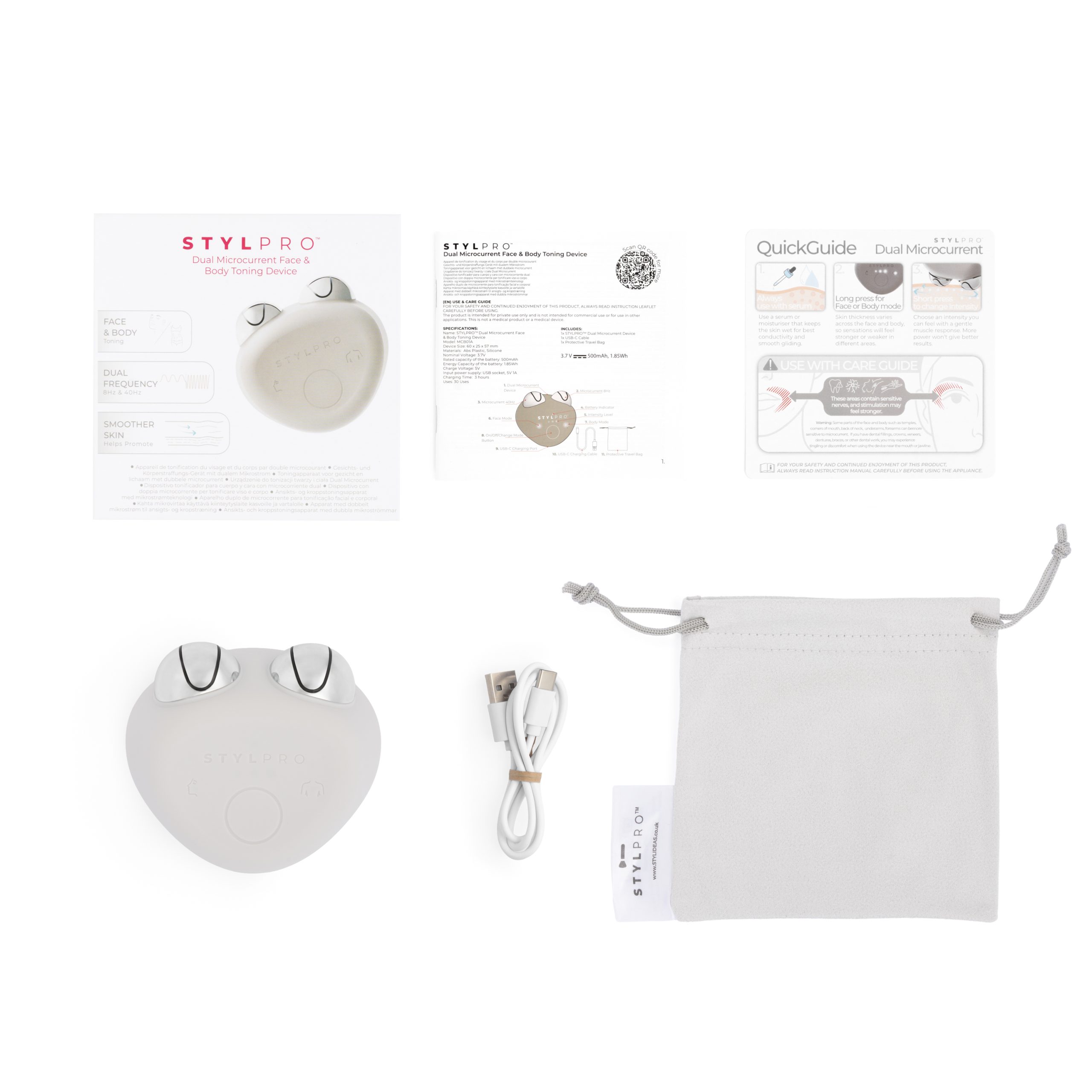 StylPro – Dual Microcurrent Face & Body Toning NÝTT! - Image 14