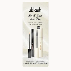 Uklash- Let It Grow Lash Gjafasett Black