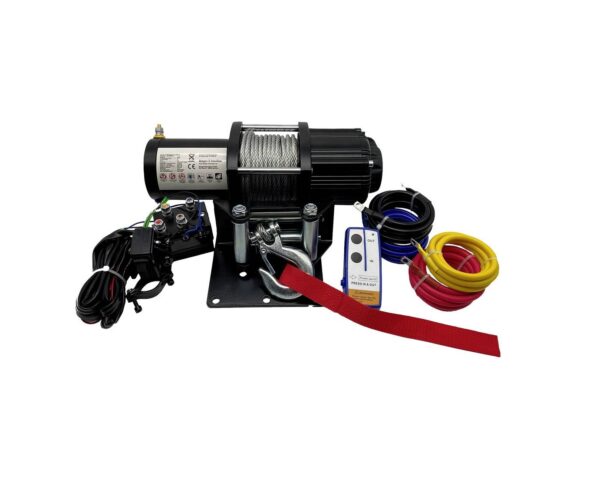 Dráttarspil - 12v - 3150 kg