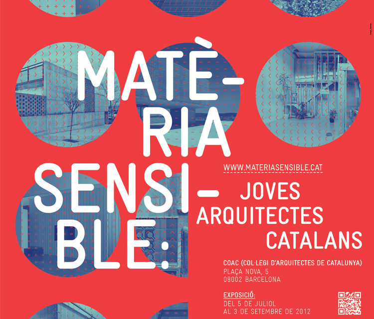 La exposición de jóvenes arquitectos catalanes «Materia Sensible» llega a Barcelona