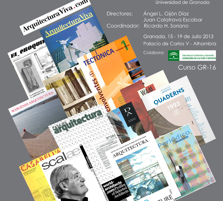 «Comunicar la Arquitectura: Entre el papel y la era digital» – Curso Centro Mediterráneo (UGR)