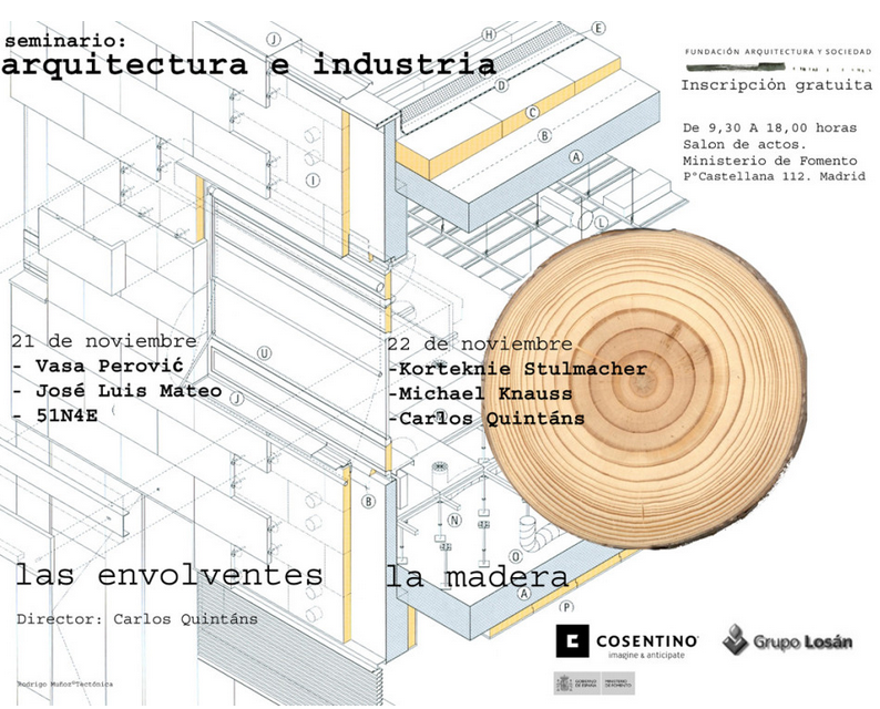 Arquitectura e Industria… seminario de la Fundación Arquitectura y Sociedad, en Madrid