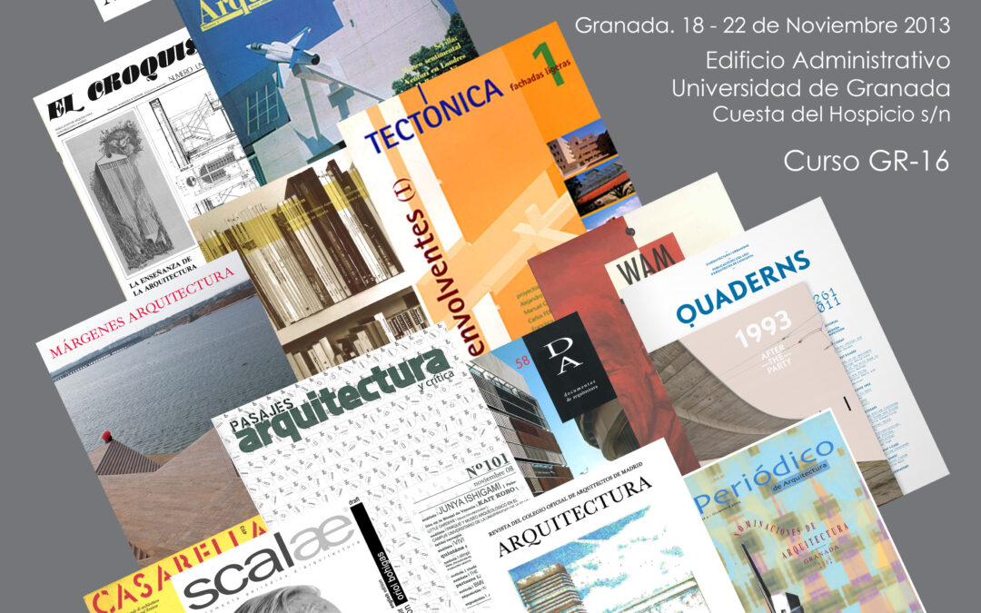 Comunicar la Arquitectura, en Granada