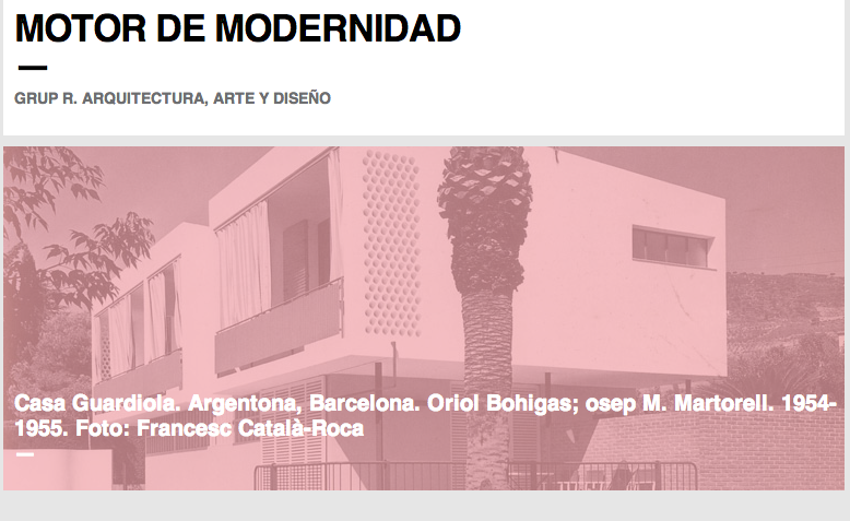 Grupo R en el MACBA de Barcelona