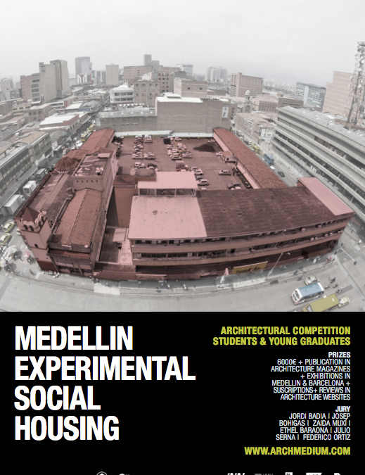 Convocatoria concurso internacional archmedium: Vivienda social en Medellín