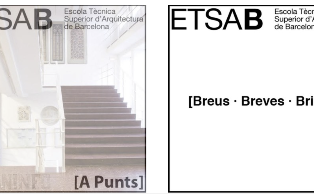 «A Punts (interiors)» y «Breves» de la ETSAB UPC: índices y enlaces a los ejemplares publicados