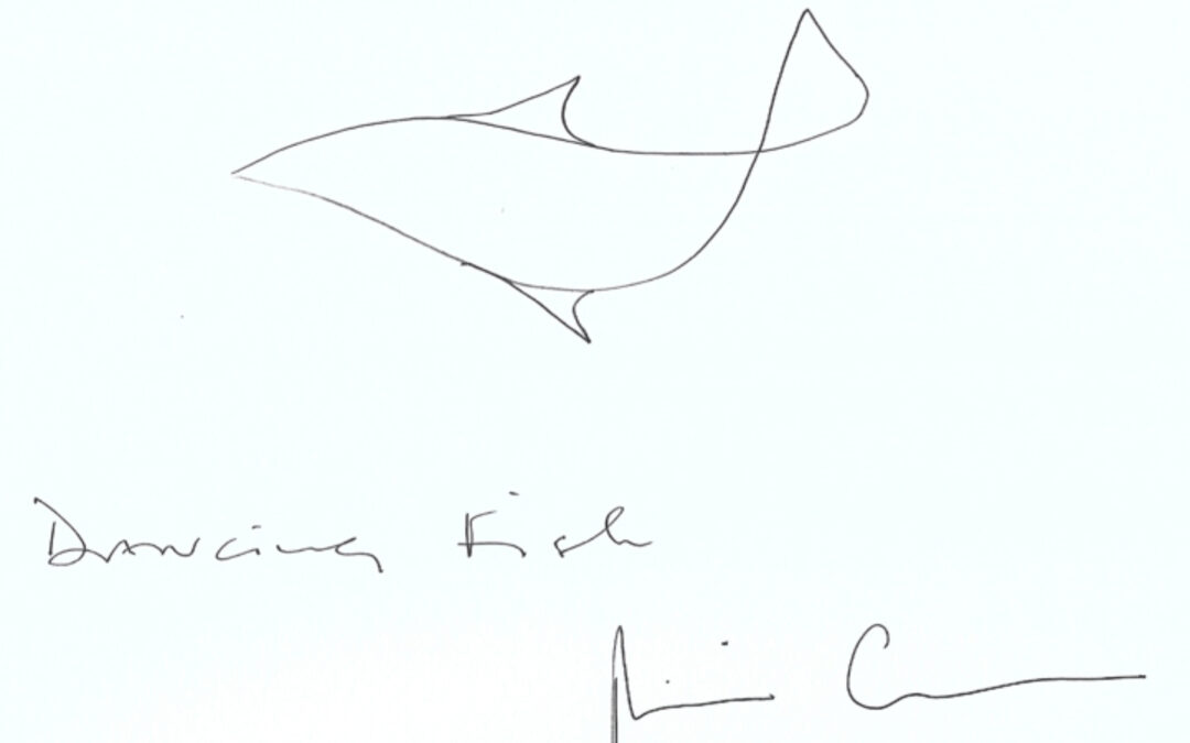 Dancing fish, por Philip Gumuchdjian