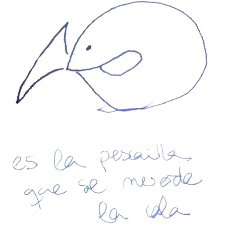 Pescailla que se muerde la cola, por Blanca Espigares Rooney