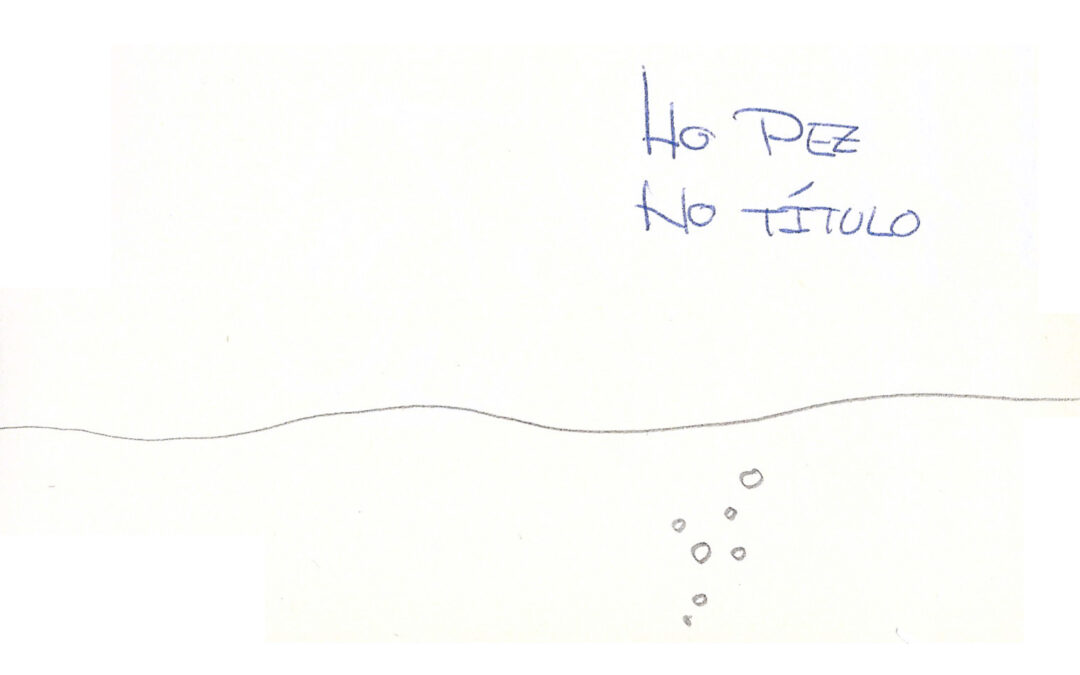 No pez, no título, por Marta Muñoz