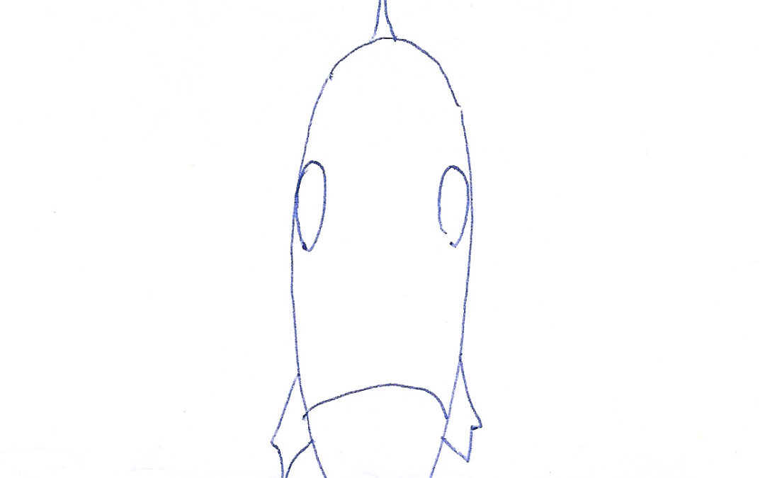 Pez alzado, por David Serrano