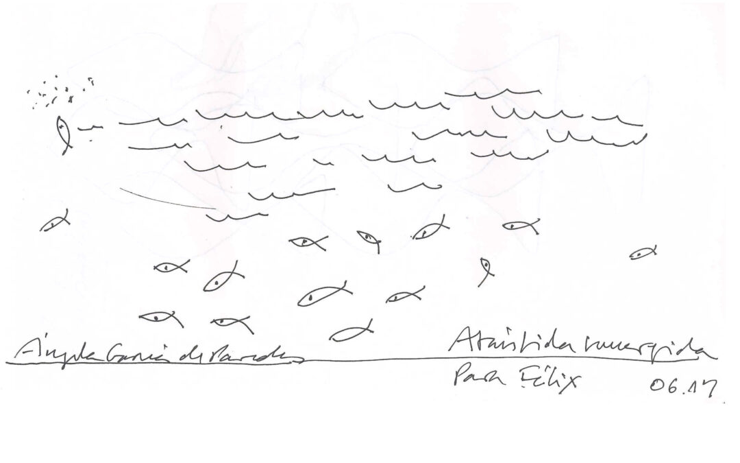 Pez fugitivo de la Atlántida sumergida, por Ángela García de Paredes