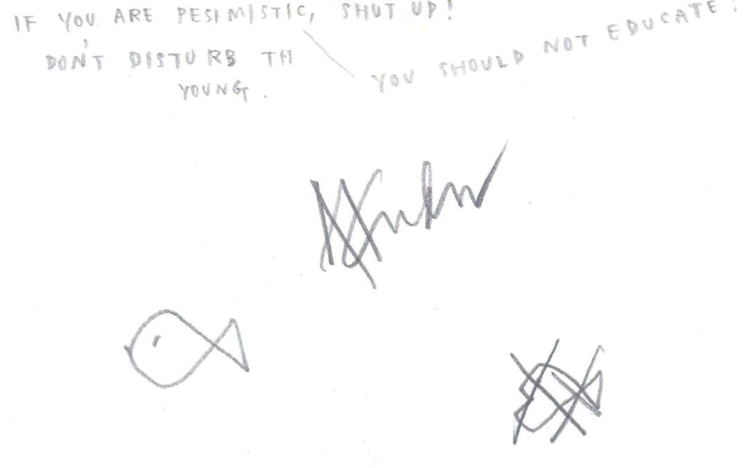 (fish) Shut Up! Do work!, por Anupama Kundoo