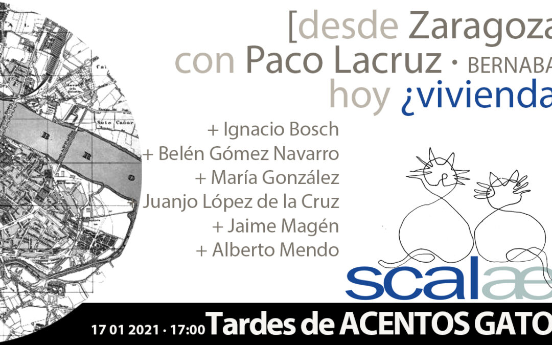 «Tardes de Acentos y Gatos» Episodio piloto: hoy ¿vivienda? con Paco Lacruz desde Zaragoza