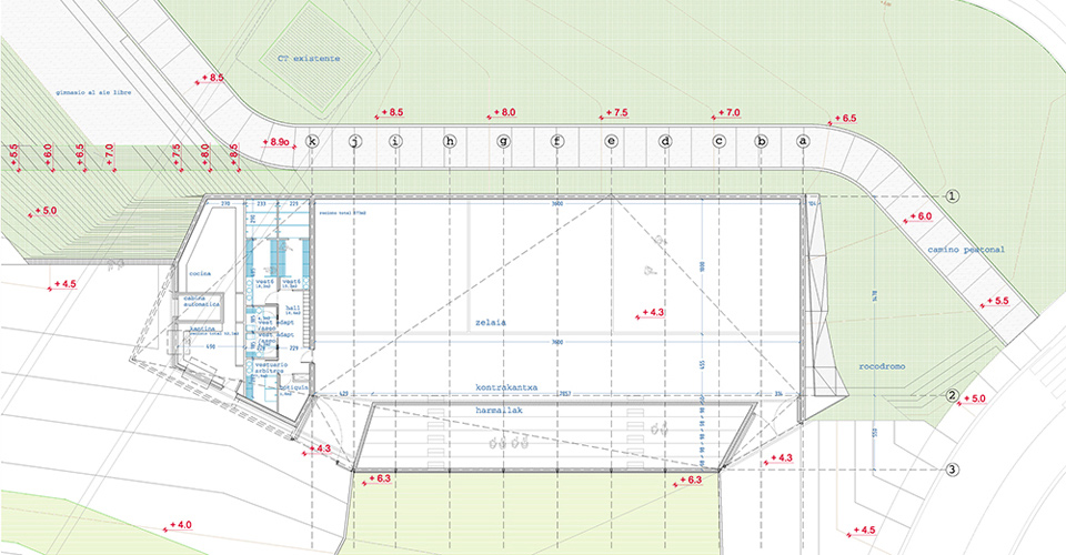 VAUMM: Parque y Frontón en la ría de Molinao
